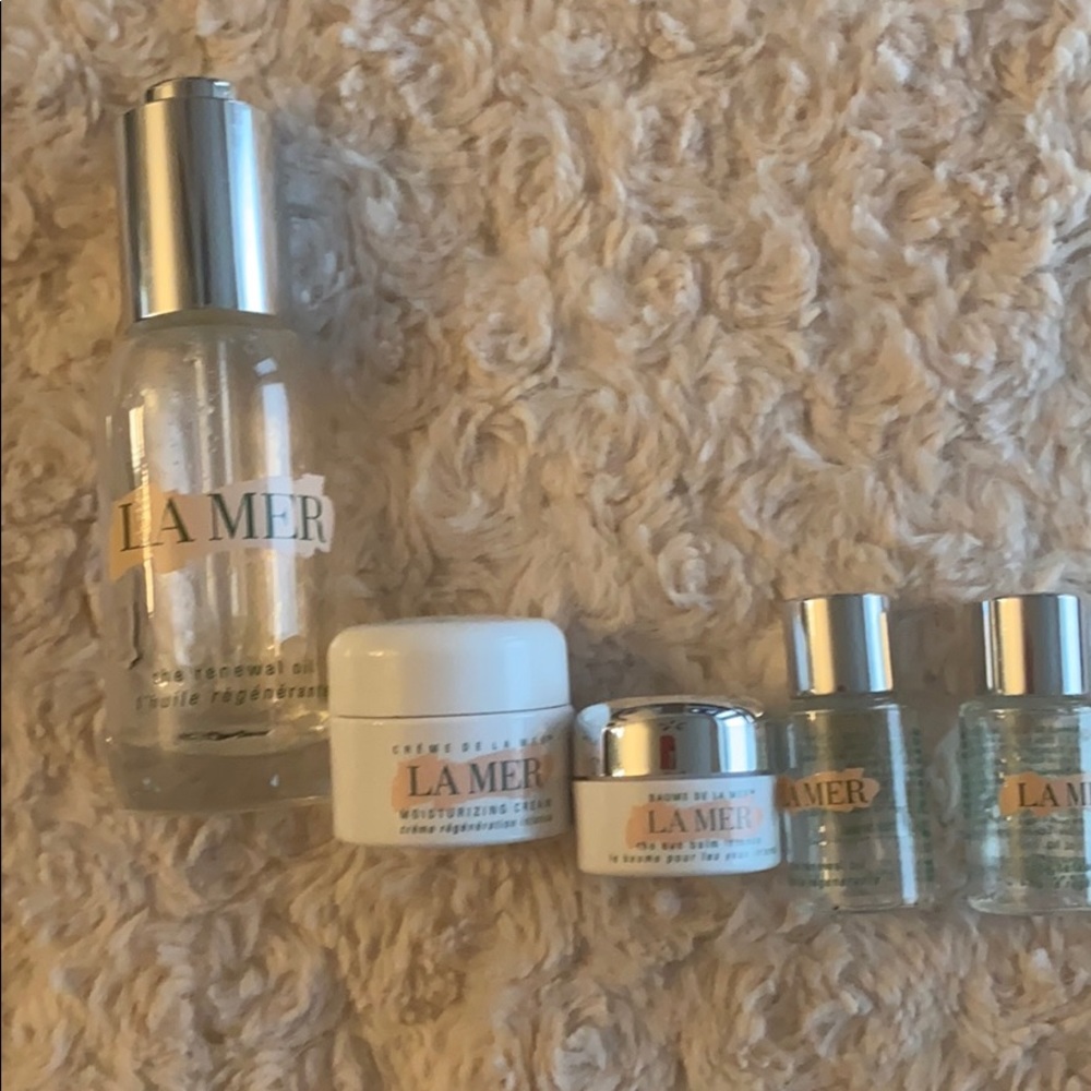 Empty La Mer containers